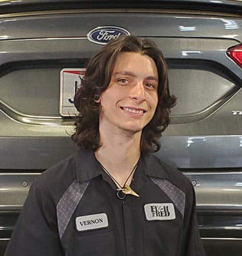 Vernon Palm in Garage at Fix-it With Fred
